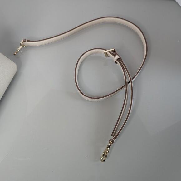 Kate Spade Cream Picnic Perfect Bee Lottie Handbag Crossbody Strap Floral Spring - Picture 10 of 12